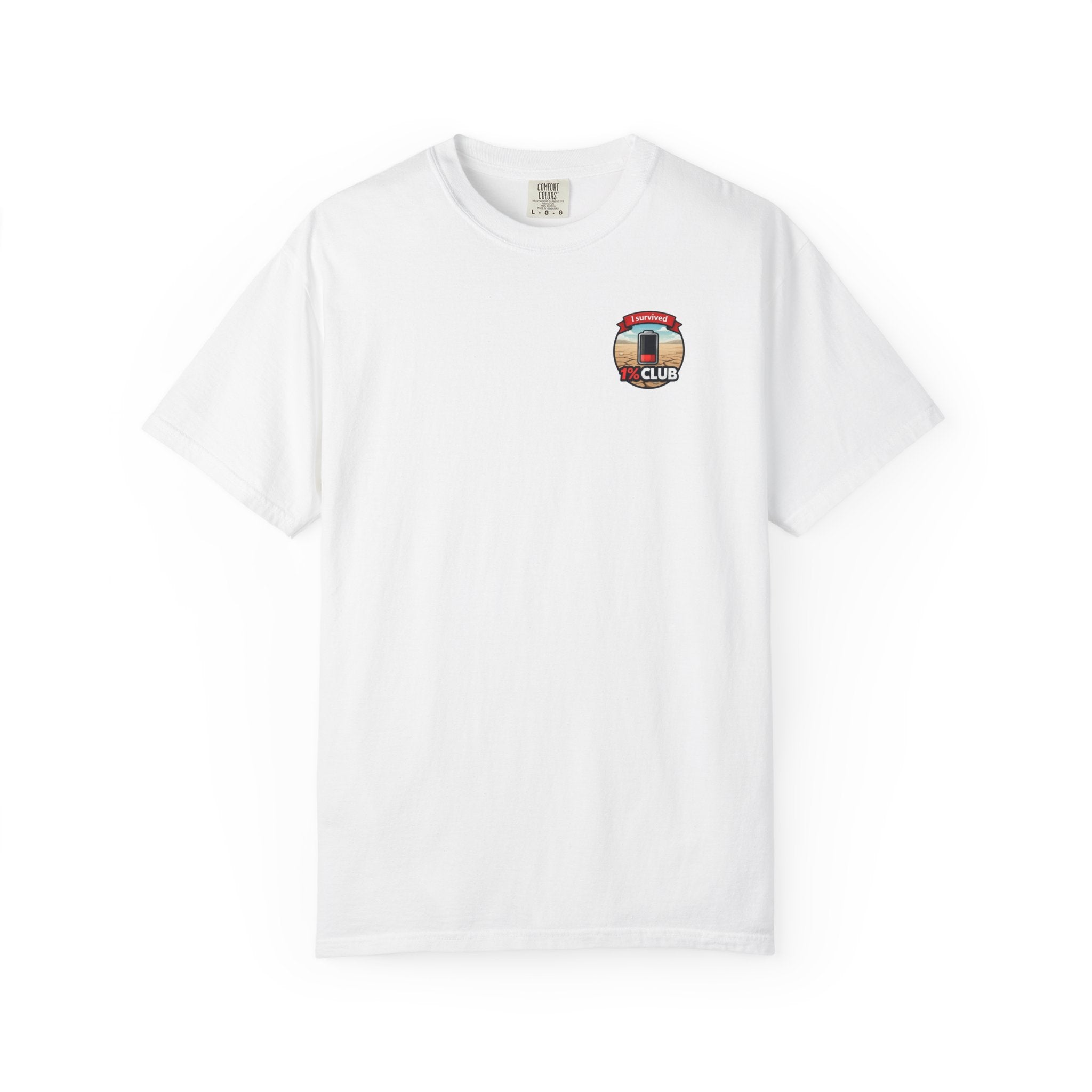 1% Club Unisex Garment-Dyed T-shirt