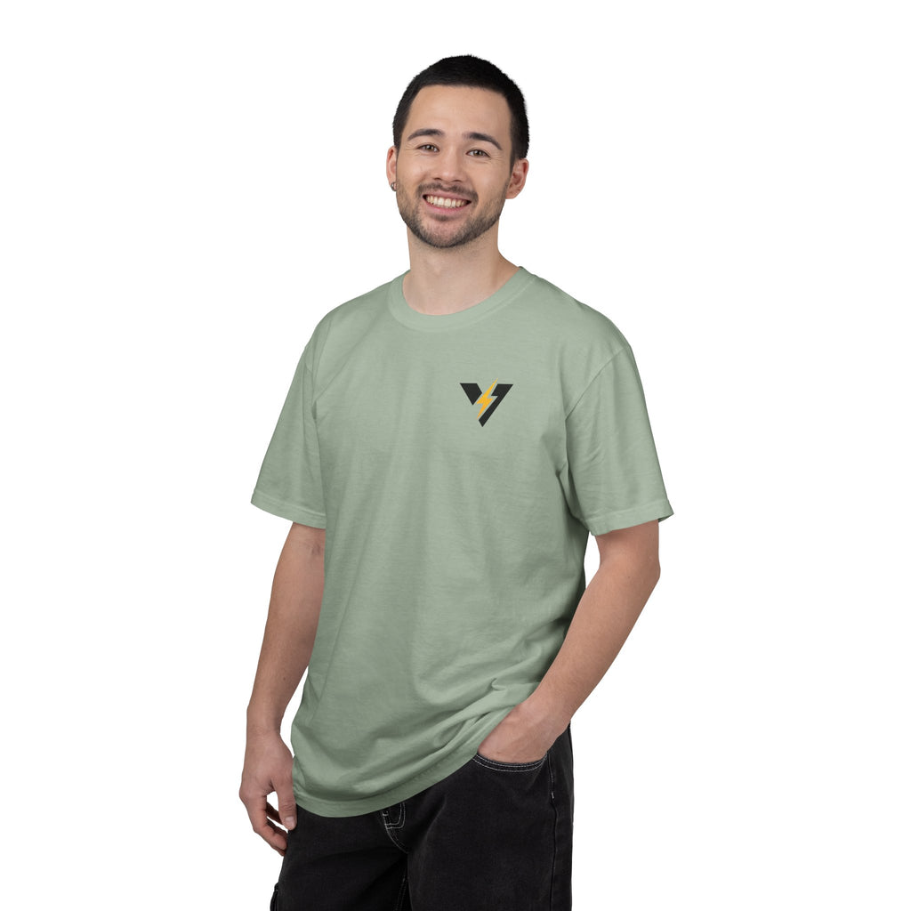 V Unisex Garment-Dyed T-shirt